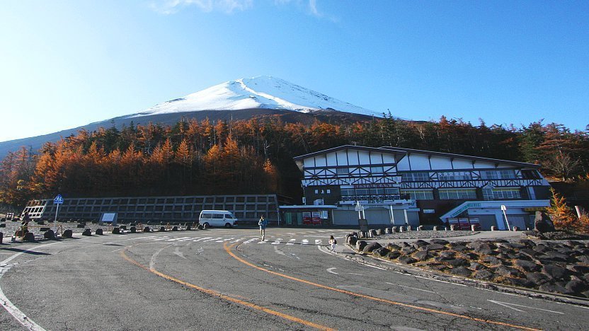 5th station at mount fuji Subaru line